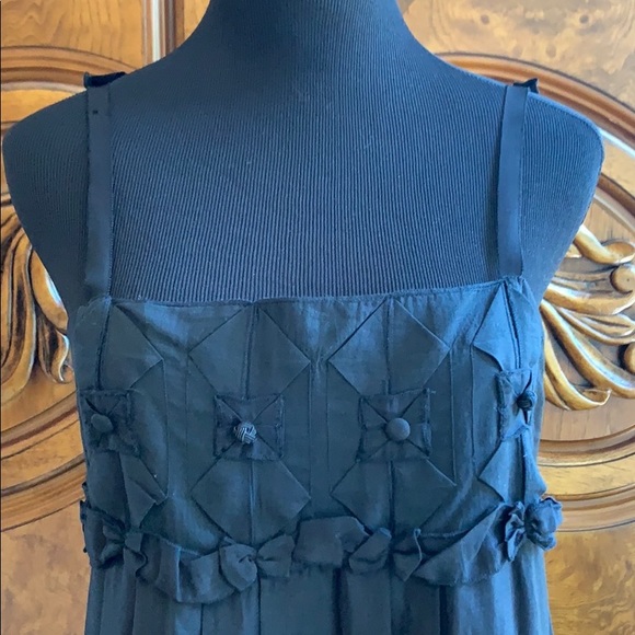 YOANA BARASCHI ORIGAMI  SUNDRESS BLACK Small - Picture 2 of 15